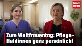 Im Portrait: Pflege-Heldinnen ganz persönlich! | krone.tv NEWS