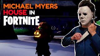 Michael Myers House in Fortnite (Explore Haddonfield) Halloween Creative Map