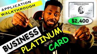 *APPROVED* AmEx Business Platinum Card Review