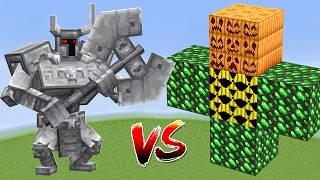 Ferrous Wroughtnaut VS All Minecraft Bosses, Herobrine, Warden, Wither Storm...