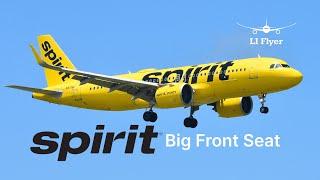 TRIP REPORT | Spirit Airlines | A320neo | Boston (BOS) to Fort Lauderdale (FLL) | Big Front Seat