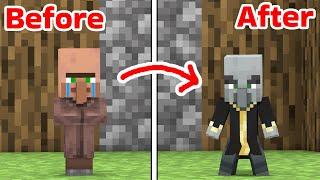 Baby Villager Becomes A Fake Baby Evoker - Monster School Minecraft Animation
