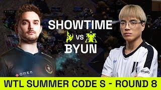 ShoWTimE VS Shopify Rebellion ByuN | WTL Summer Round 8 | Starcraft 2
