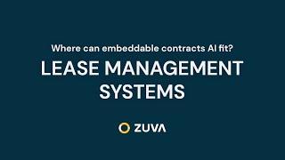 Contracts AI for Lease Management Systems