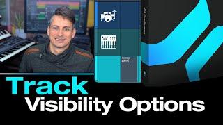 Maximize Your Studio One Workflow with these Track Visibility Settings | PreSonus