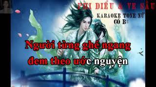 PHI ĐIỂU và VE SẦU KARAOKE TONE NỮ (CÓ BÈ) _ NHẠC HOA LỜI VIỆT_ HMA