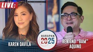 HARAPAN 2025: Bam Aquino with Karen Davila