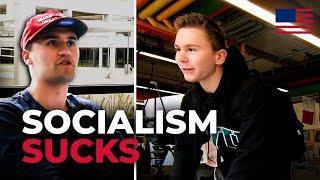 Marxist Student Learns How Bad Socialism Can Really Get
