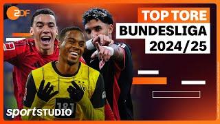 Top Tore der Bundesliga 2024/25 bis zur Winterpause | sportstudio