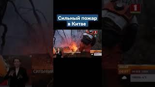В Китае мощные лесные пожары. Более 3 тысяч человек эвакуированы #китай #пожар #аномалия #стихия