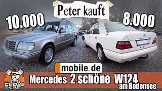 Peter buys 2 beautiful Mercedes W124 8,000 & 10,000 at Lake Constance