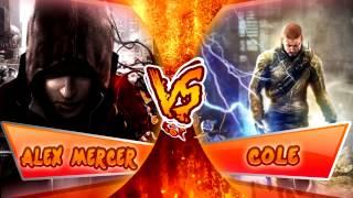 ALEX MERCER VS COLE | BATALLA DE HEROES | Zarcort (Con cyclo)