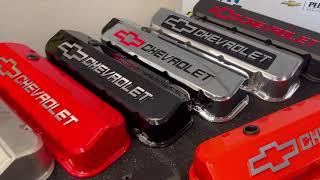 SEMA 2021 Slant-Edge Chevy Big-Block Valve Covers New Product Video