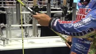 New Okuma C3-40x Rods with Scott Martin ICAST 2012