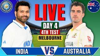 India vs Australia, 4th Test, Day 4 | IND vs AUS Live Match Today | Live Cricket Match | IND vs AUS