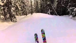 Ted Ligety January "training" aka Powder skiing GoPro