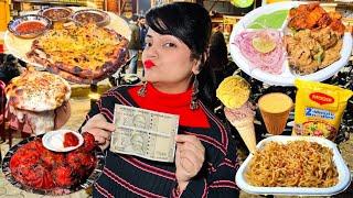 Rs 1000 Street Food Challenge | Bhopal Food Challenge