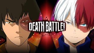 Zuko VS Shoto Todoroki (Avatar VS My Hero Academia) | DEATH BATTLE!