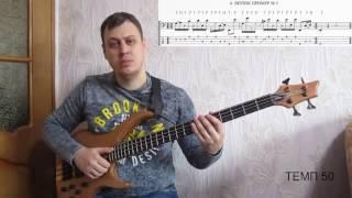 "Школа слэпа" - Александр Витюк #2 // Этюды для бас гитары