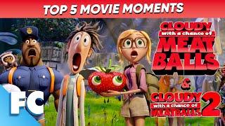 Cloudy With A Chance Of Meatballs Compilation: Top 5 Best Moments | Animated Movie Clip | FC