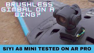 Siyi A8 mini Gimbal on a Fixed Wing - Review [ENG]