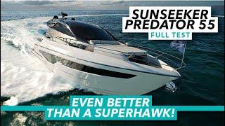 Even better than a Superhawk! | Sunseeker Predator 55 Sea Trial | Motor Boat & Yachting