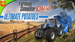 Ultimate Potatoes Challenge With New Holland Vehicles Only | Farming Simulator 16 Expert Mode #51