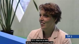 Three tips from Jeannette Zuideman (Europe Direct)