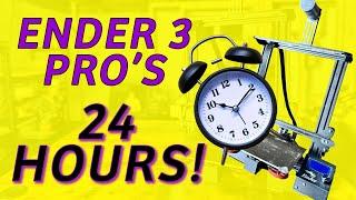 24 Hours To Print: Ender 3 Pro Edition #3dprinting