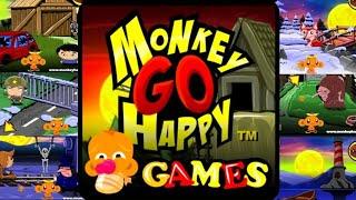 Monkey Go Happy Stage 1 2 3 4 5 6 7 8 9 10 Walkthrough