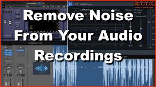 Logic Pro X | Noise Gate | Noise Reduction | Waves X Noise | iZotope RX | MTTC