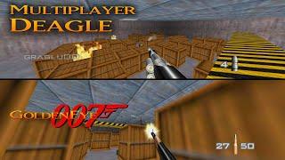 GoldenEye 007 N64 - Deagle Multiplayer (Custom level)