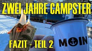 zwei Jahre Campster - Fazit Teil 2 - die Kosten