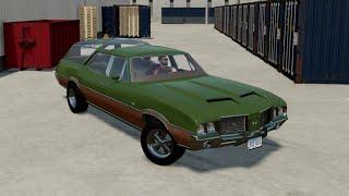 Oldsmobile Vista Cruiser 442 - Farming Simulator 2022 [FS 22 LS 22 American Classic Car Mod]