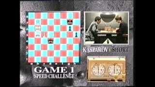 Kasparov v Short 1993 Speed Challenge Game 1