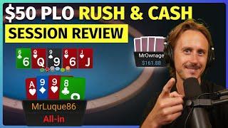 PLO $50 Session Review #poker