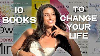 TOP 10 self-help books that changed my life | money, love, career success, & happiness