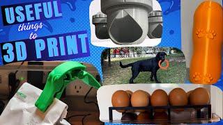 Cool and Useful Things to 3D Print #3dprinting #puppylife #chickens