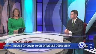 Impact of COVID-19 on Syracuse community