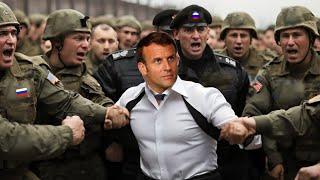 Finally! French President Captured by Russian Troops While Fleeing with Bodyguards