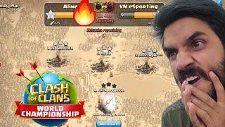 Facing the best TEAM IN WORLD CHAMPIONSHIP | Clash of clans(coc)