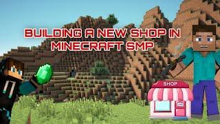 BUILDING A SHOP I MINECRAFT SMP | Lightry Gaming