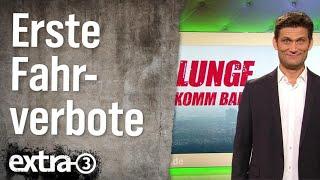 Erste deutsche Stadt mit Fahrverbot für alte Diesel | extra 3 | NDR