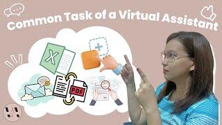 Common Task of a Virtual Assistant (ENG SUB)