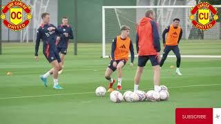 TRAINING HIGHLIGHTS MANCHESTER UNITED IN ACTION WITH ERICK TEN HAG