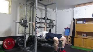 Bankdrücken 65 kg x 10..63 Jahre, 93,0 kg