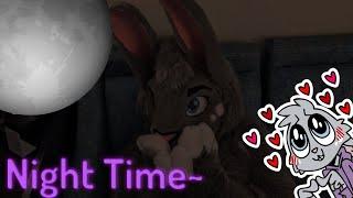 POV: You Hang Out With A Bunny At Night...