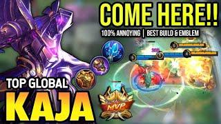 KAJA BEST BUILD 2024 | TOP GLOBAL KAJA GAMEPLAY | MOBILE LEGENDS