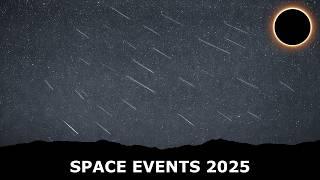 Astronomical Events Of 2025 | Solar Eclipse | Geminids meteor shower