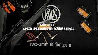 RWS CINESHOT bleifrei – Trainingspatrone für das Schießkino